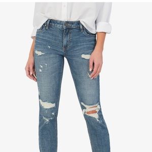 Kut from the Kloth Catherine boyfriend jeans.